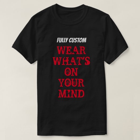 VOLLEDIG AANGEPASTE NAAM KAT T-SHIRT (Design voorkant)
