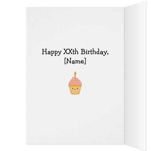 Volledig aangepaste oma kleindochter verjaardag Ka (Binnen (Links))