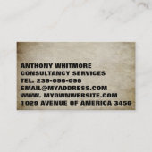 Volledig aangepaste tempel kiest achtergrond-QR-co Visitekaartje (Voorkant)