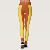 Volledig Aanpasbaar Kleurenblok Leggings (Achterkant)