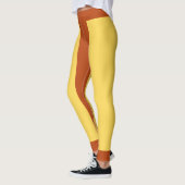 Volledig Aanpasbaar Kleurenblok Leggings (Links)