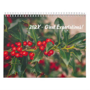 Volledig aanpasbare 12-maands fotokalender kalender