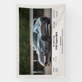 Volledig aanpasbare eerste auto-herinnering spandoek (Verticaal)