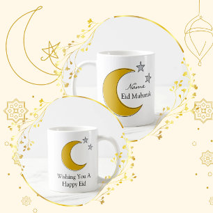Volledig Aanpasbare Eid Mok -Eid Mubarak Koffiekop