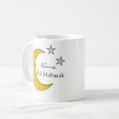Volledig Aanpasbare Eid Mok -Eid Mubarak Koffiekop (Voorkant links)