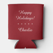 Volledig aanpasbare Feestdagen koelbox Blikjeskoeler (Voorkant)