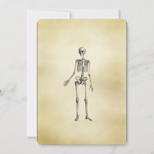 Volledig aanpasbare Halloween-feestuitnodiging Kaart (Achterkant)