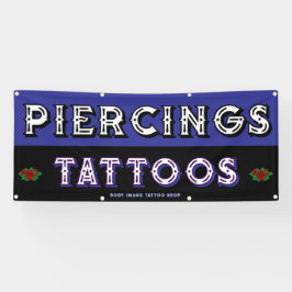 Volledig aanpassen Tattoo Shop Trek klanten aan Spandoek