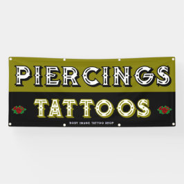 Volledig aanpassen Tattoo Shop Trek klanten aan Spandoek