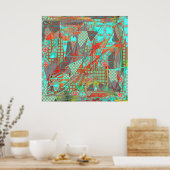 Volledig Abstract Poster (Keuken)