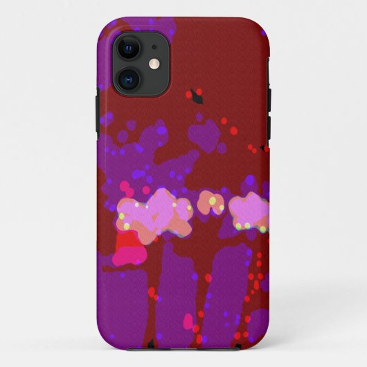 Volledig Abstracte Bougainvillea Case-Mate iPhone Case (Achterkant)