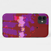 Volledig Abstracte Bougainvillea Case-Mate iPhone Case (Achterkant (horizontaal))