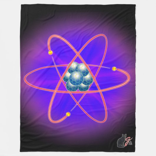 Volledig atomair fleece deken (Voorkant)