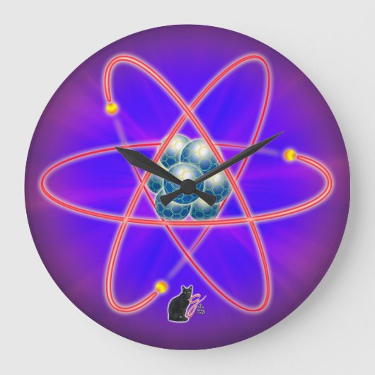 Volledig atomair grote klok (Voorkant)