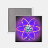 Volledig atoommagneet magneet (Voorkant / Achterkant)