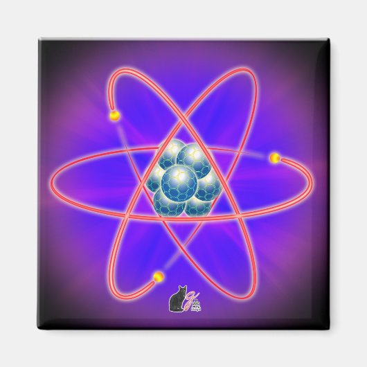 Volledig atoommagneet magneet (Voorkant)