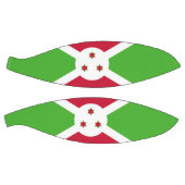 Volledig basketbal met de vlag van Burundi (Panelen)