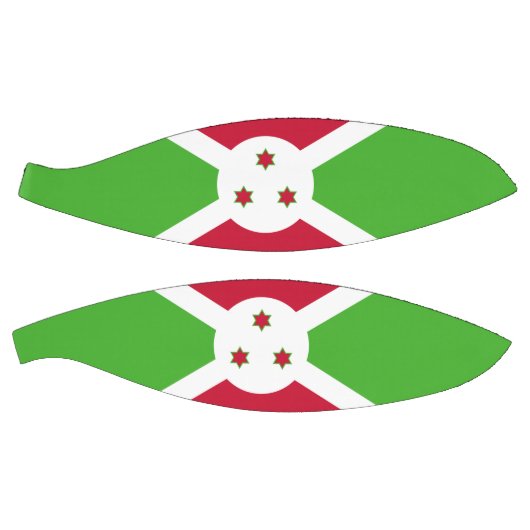 Volledig basketbal met de vlag van Burundi (Panelen)
