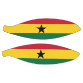 Volledig basketbal met de vlag van Ghana (Panelen)