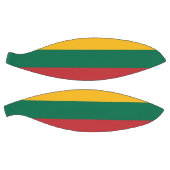 Volledig basketbal met de vlag van Litouwen (Panelen)