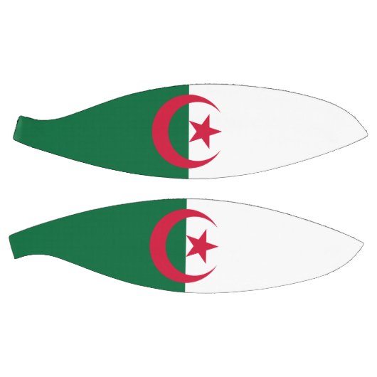 Volledig basketbal met vlag van Algerije (Panelen)