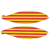 Volledig basketbal met vlag van Catalonië (Panelen)