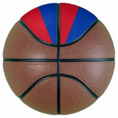 Volledig basketbal met vlag van de Filipijnen (Rechts)