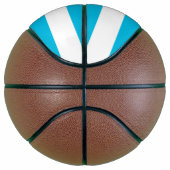 Volledig basketbal met vlag van Honduras (Rechts)