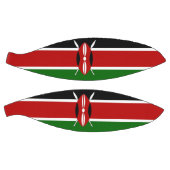 Volledig basketbal met vlag van Kenia (Panelen)