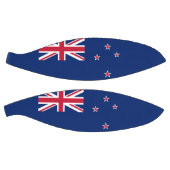 Volledig basketbal met vlag van Nieuw-Zeeland (Panelen)