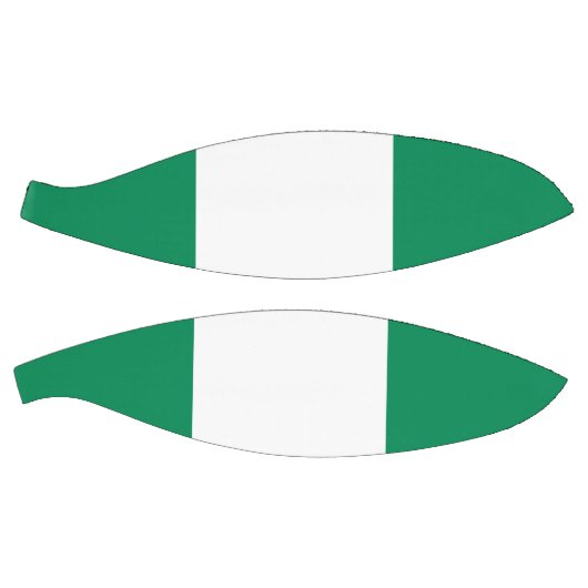 Volledig basketbal met vlag van Nigeria (Panelen)