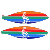 Volledig basketbal met vlag van St. Petersburg (Panelen)