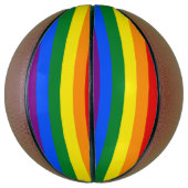 Volledig Basketball met Pride vlag van LGBT Basketbal (Verticaal)