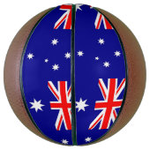 Volledig Basketball met vlag van Australië Basketbal (Verticaal)