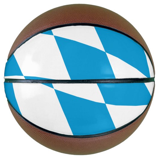 Volledig Basketball met vlag van Beieren Basketbal (Voorkant)