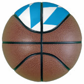 Volledig Basketball met vlag van Beieren Basketbal (Rechts)