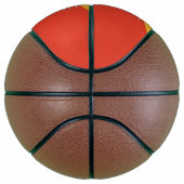 Volledig Basketball met vlag van Bhutan Mini Basketbal (Rechts)