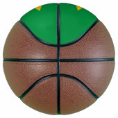Volledig Basketball met vlag van Brazilië Mini Basketbal (Rechts)