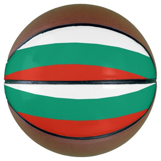 Volledig Basketball met vlag van Bulgarije Basketbal (Voorkant)