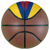 Volledig Basketball met vlag van Colombia Mini Basketbal (Rechts)