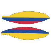 Volledig Basketball met vlag van Colombia Mini Basketbal (Panelen)