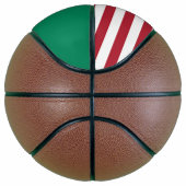 Volledig Basketball met vlag van de staat Washingt Mini Basketbal (Rechts)