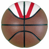 Volledig Basketball met vlag van Engeland, VK Mini Basketbal (Rechts)