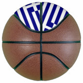 Volledig Basketball met vlag van Griekenland Basketbal (Rechts)