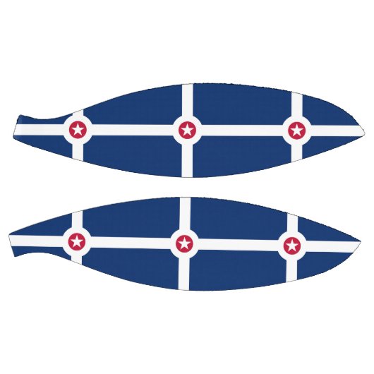 Volledig Basketball met vlag van Indianapolis, VS Basketbal (Panelen)