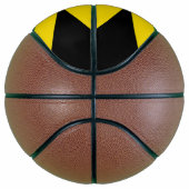 Volledig Basketball met vlag van Jamaica Mini Basketbal (Rechts)