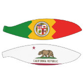 Volledig Basketball met vlag van Los Angeles, VS Mini Basketbal (Panelen)