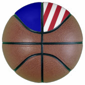 Volledig Basketball met vlag van Michigan USA Mini Basketbal (Rechts)