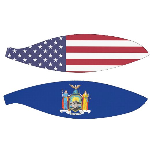 Volledig Basketball met vlag van New York, VS Mini Basketbal (Panelen)