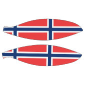 Volledig Basketball met vlag van Noorwegen Mini Basketbal (Panelen)